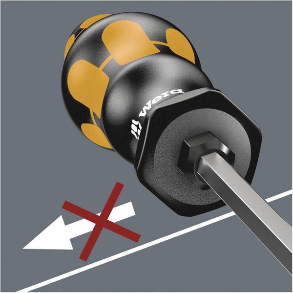 Actual product image Wera 932/918/6 Rack (Slotted screws, Pozidriv cross recess (PZ))