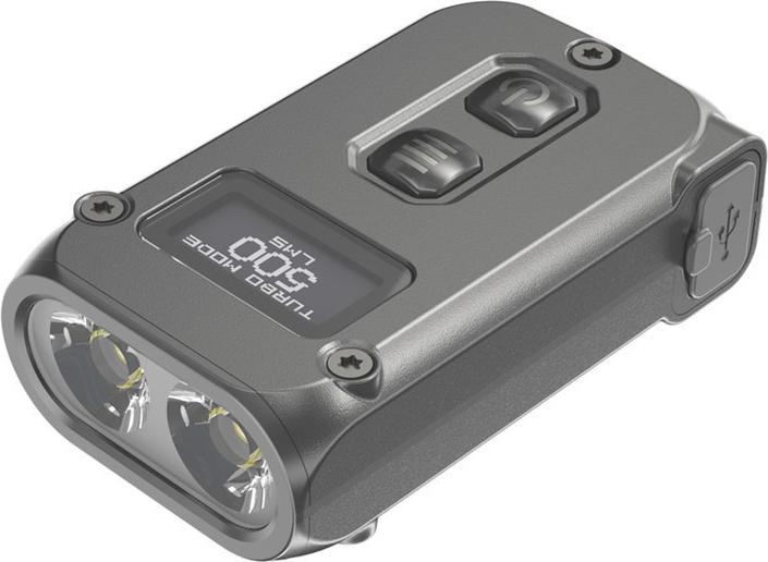 Nitecore TINI 2 - 500 lumen, grey (4.70 cm, 500 lm)