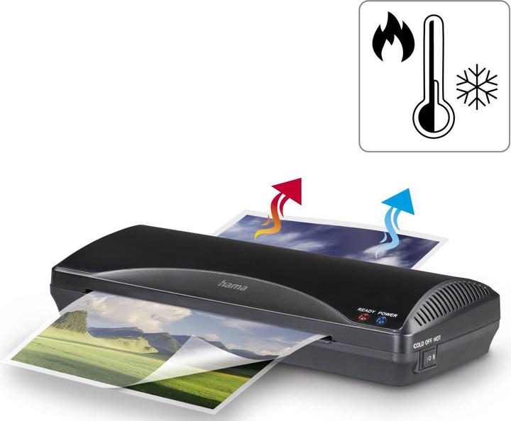 Actual product image Hama Laminator Home & Office DIN A4/250 (125 µm, A4, A6, A5)