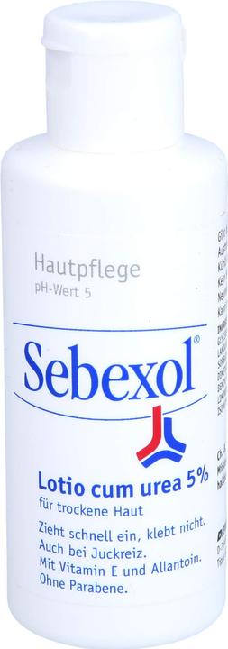 Sebexol Lotio cum urea 5% Hautpflege für trockene Haut, 50 ml Lotion (Körpercreme, 50 ml)