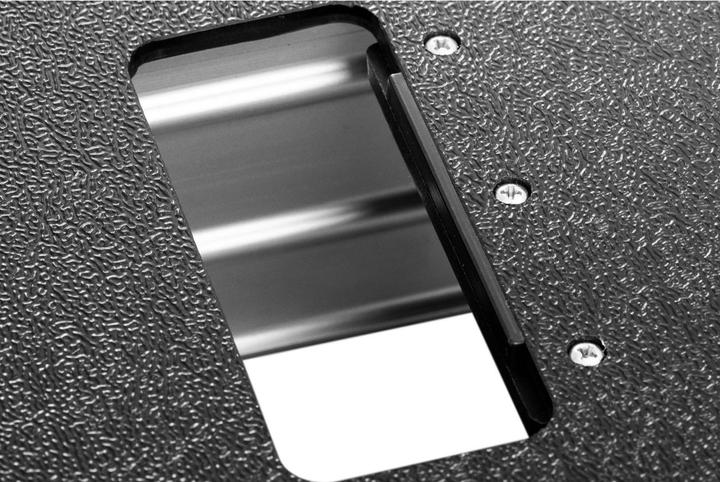 Actual product image MSW Vinyl and Laminate cutter - manual - thickness: 16mm - angle gauge - 490mm - Wheels