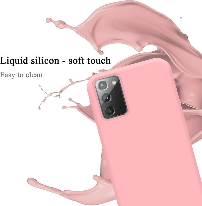 Actual product image Cadorabo TPU Liquid Silicone Case Cover (Samsung Galaxy Note 20)