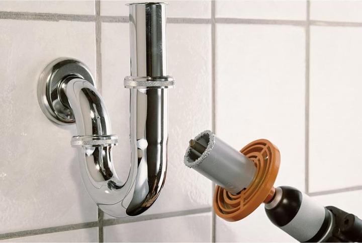 Actual product image wolfcraft wolfcraft 1 Bohrkranz-Set ø33,53,68,73,83mm (33, 53, 68, 73, 83 mm)