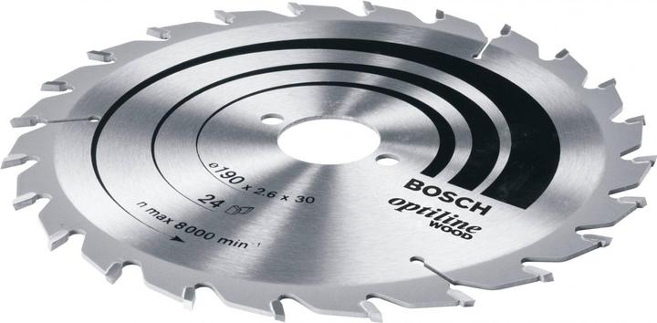 Actual product image Bosch Professional Zubehör PRO Wood circular saw blade, 190 x 2.6 x 30 mm