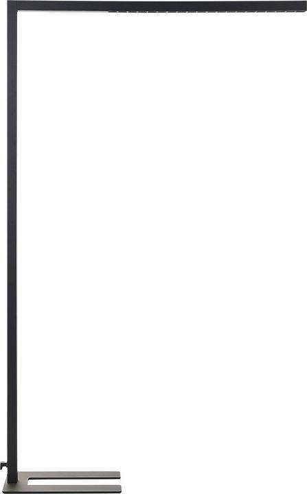 Actual product image Beliani Floor lamp LED metal black 194 cm rectangular MENSA (10800 lm, E27)