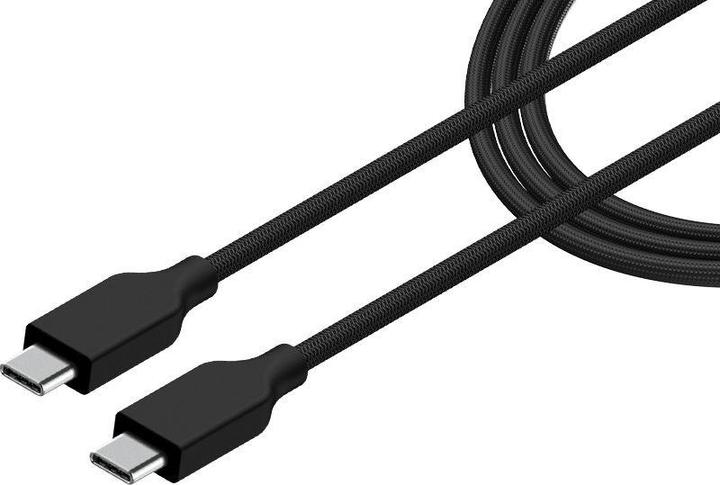Produktbild Genius ACC-C2CC-3A USB-C zu USB-C 3A PD60W Ladungskabel & Daten 1,5m Schwarz (1.50 m)