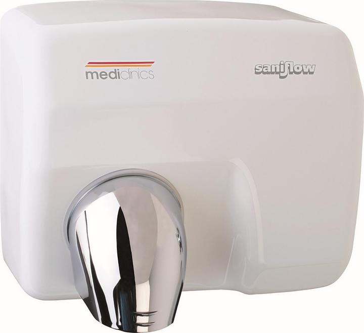 Valera Sensor hand dryer All Care Saniflow steel white 2250 W 2250 W, drying time 29 seconds