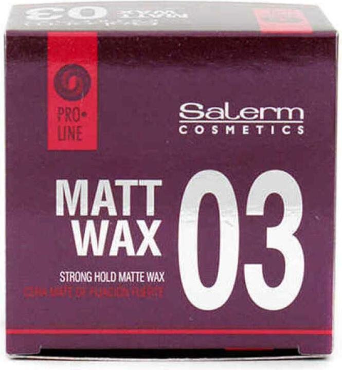 Image du produit Salerm MATT WAX strong hold matte wax 50 gr (Cire capillaire, 50 ml)