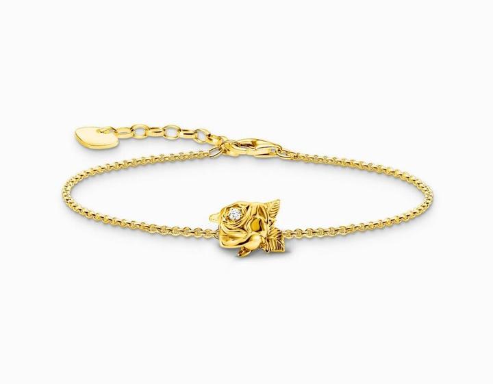 Produktbild Thomas Sabo Armband Roses Romance (19 cm, 925er Silber/925er Silber, Emaille)