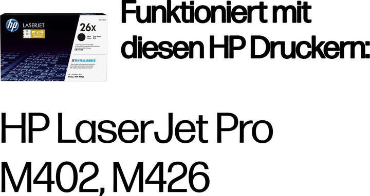Produktbild HP 26x (BK)
