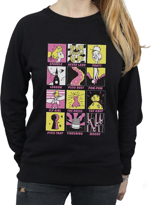 Immagine prodotto Disney Tinkerbell Squares Felpa Donna (S)