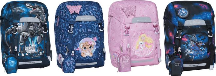 Image du produit Beckmann Sac à dos pour écolier Classic avec poche réversible (22 l)