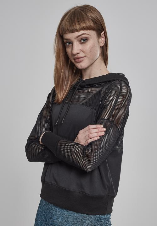 Produktbild Urban Classics Ladies Mesh Hoody (L)