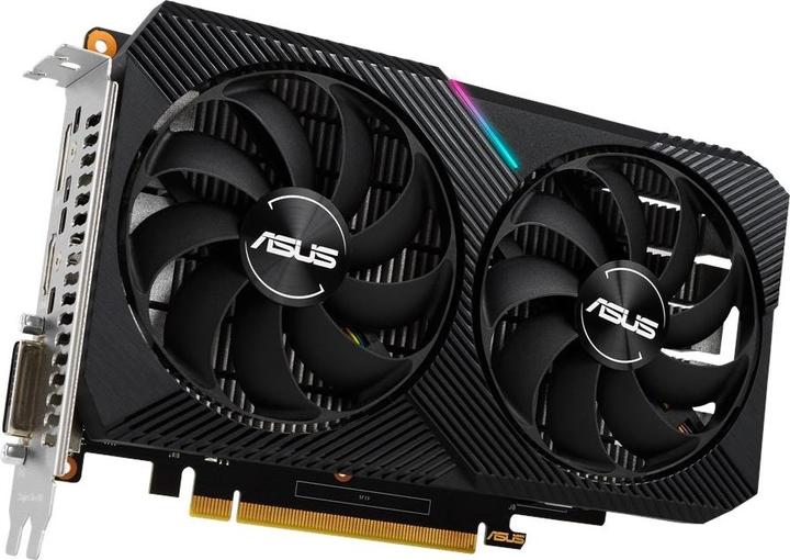 Actual product image ASUS Dual GTX1650-O4GD6 Mini,DVI,HDMI,DP,Active (4 GB)