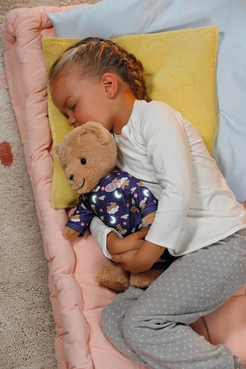 Actual product image Zapf Creation BABY born Teddy pyjamas Glow in the Dark