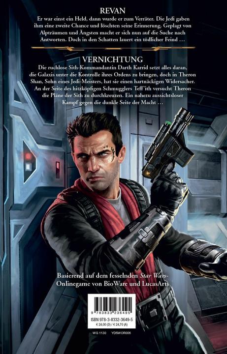 Actual product image Panini Star Wars The Old Republic Sammelband (German, Drew Karpyshyn, Jan Dinter, 2018)