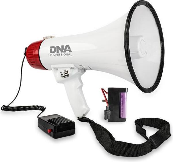 Immagine prodotto No Name DNA MEGA1 Megafono Amplificatore vocale Sirena USB BT