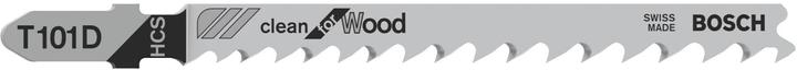 Actual product image Bosch Professional Zubehör Jigsaw blade T 101 D Clean for Wood, 100-pack