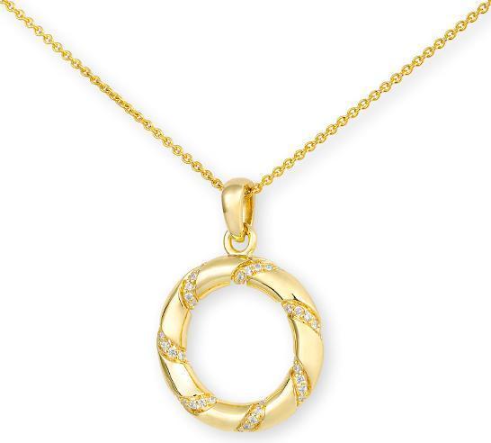 Image du produit Breuning PENDENTIF - BRILLE. 0,385 Ct. G/if (Or 750/18 K)