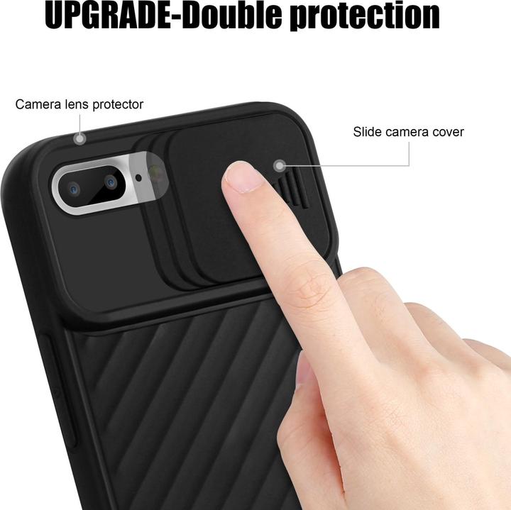 Actual product image Cadorabo TPU cover with camera protection (Apple iPhone 7 Plus, Apple iPhone 7s Plus)