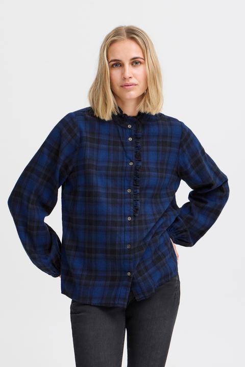 Actual product image Pulz Jeans PZKATELYN Frill Shirt 50208441 (XXL)
