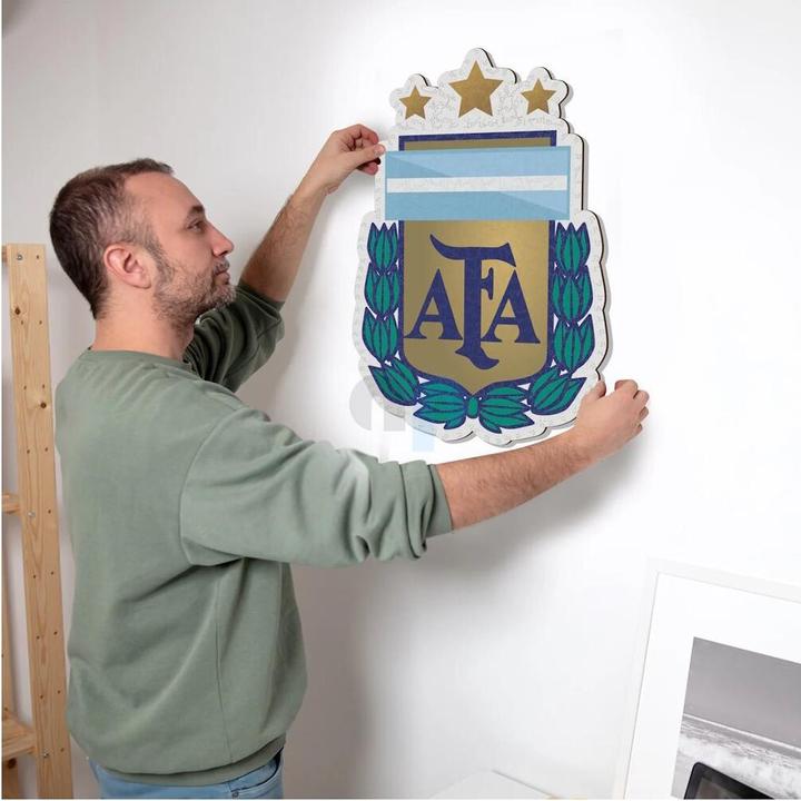 Produktbild Iconic Nationalmanschaft Argentinien- Logo - Holz Puzzle Grösse M (270 Teile) (270 Teile)