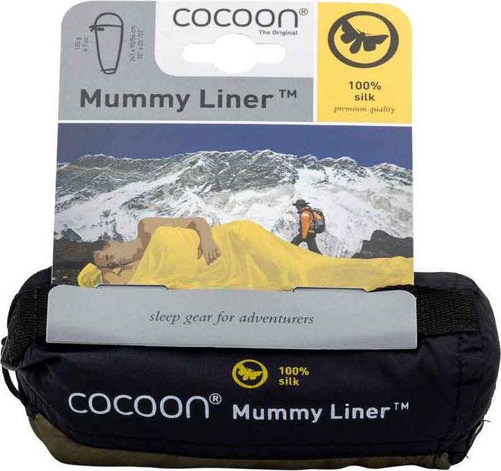 Actual product image Cocoon MummyLiner Inlet Silk (241 cm)