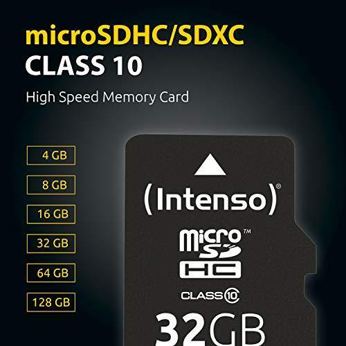 Produktbild Intenso microSD Class 10 (64 GB, microSDXC, U1)