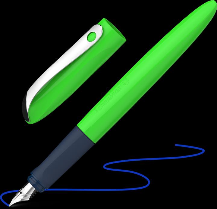 Immagine prodotto Schneider Penna stilografica ondulata, A, verde (Verde)