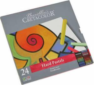 Produktbild Cretacolor Brevillier's Pastellcarré Pastellkreide farbsortiert 24 St. (Mehrfarbig, 24 x)