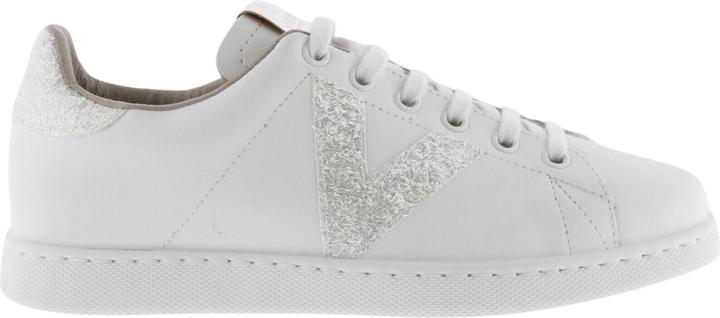 Victoria sneakers aus leder tennis glitter