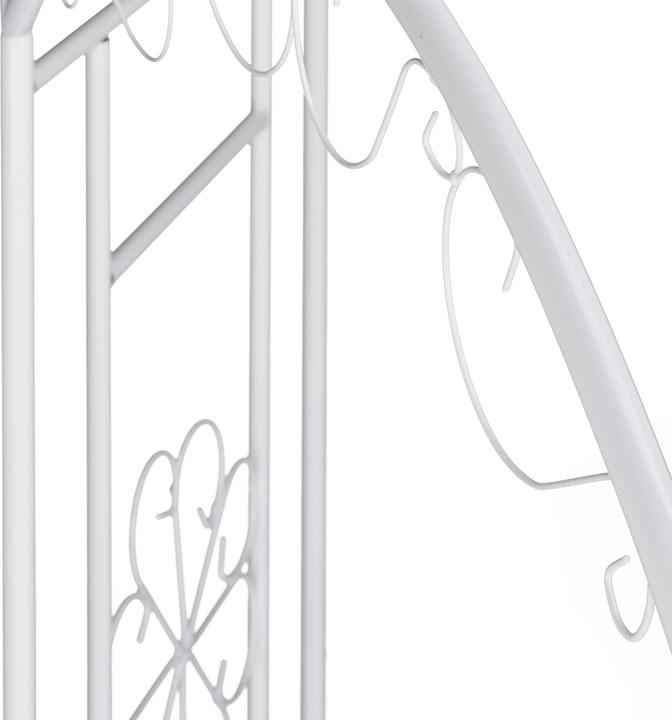 Actual product image Relaxdays Metal Rose Pavilion (160 cm, 160 cm)