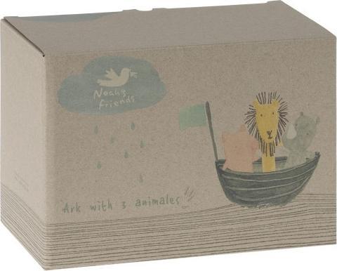 Produktbild Maileg Noahs Arche Mit 3 Tieren (22 cm)