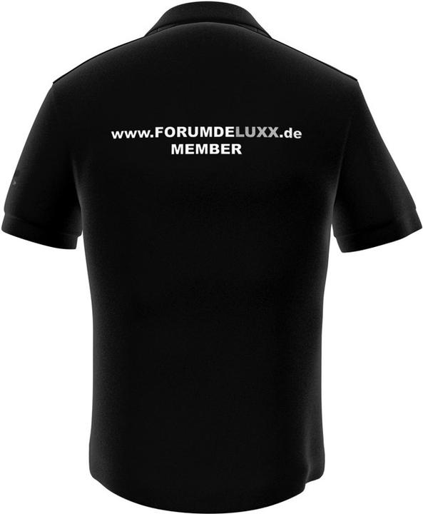 Actual product image GamersWear Hardwareluxx Polo Black (XL) (XL)