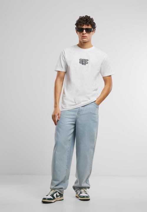 Actual product image Mister Tee MisterTee NYC Old English Wording Patch Tee - 179695 (4XL)