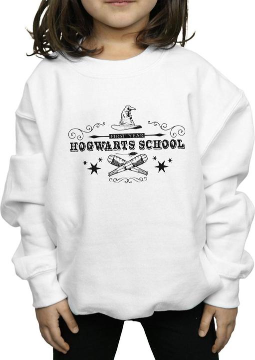 Actual product image Girls Hogwarts First Year Sweatshirt (152, 158)