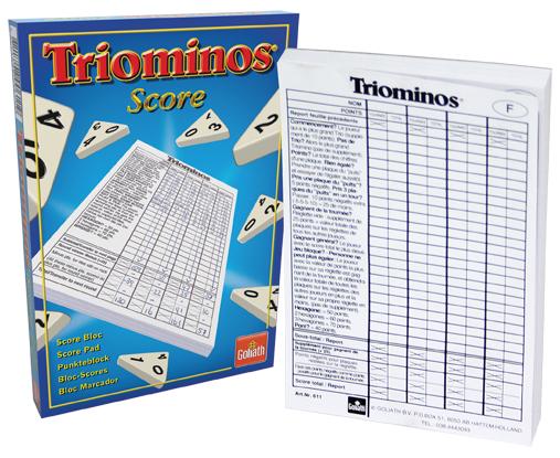 Produktbild Goliath Toys Triominos Punkteblock (Deutsch, Englisch, Französisch, Italienisch)