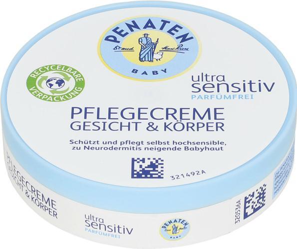 Produktbild Johnson & Johnson ultra sensitive Gesicht und Körper ohne