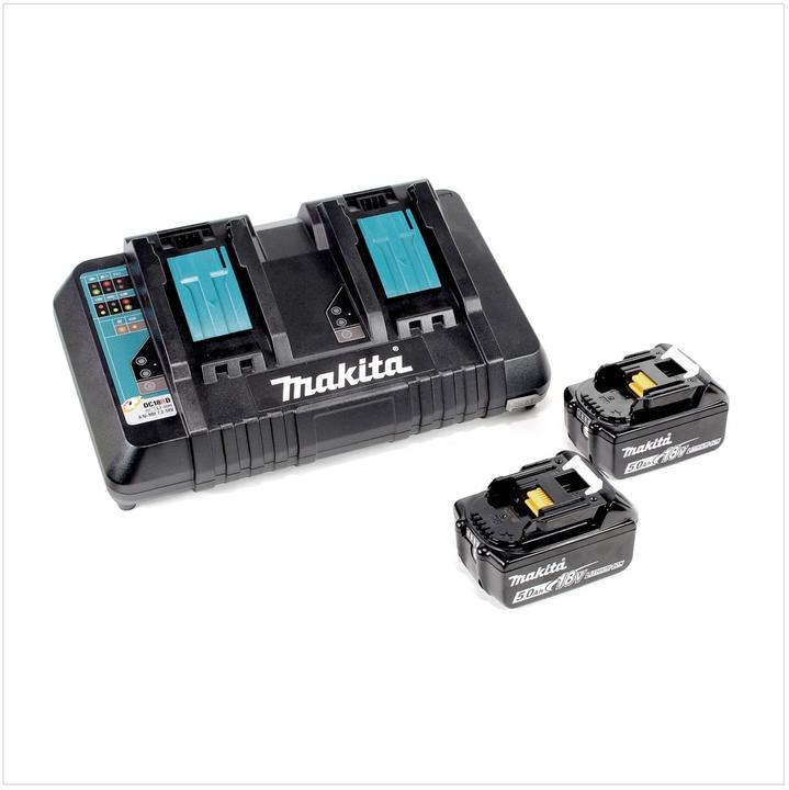 Produktbild Makita DJR 360 PTK Akku Reciprosäge 36V ( 2x18V ) Brushless Säbelsäge im Koffer + 2x 5,0 Ah Akku + L