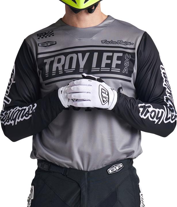 Immagine prodotto Troy Lee Designs Maglia GP, Gara 81, grigio, XL (XL)