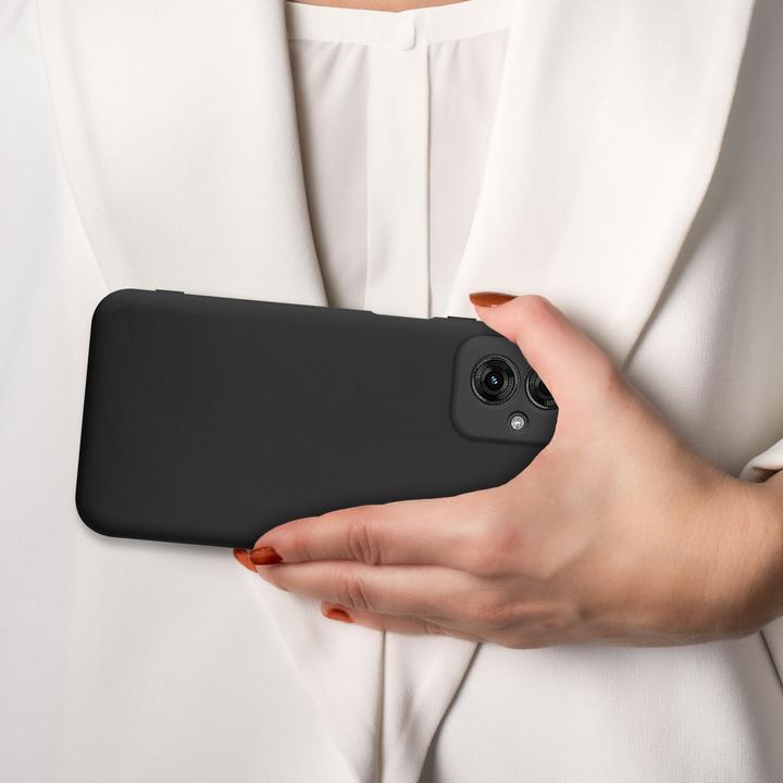 Image du produit Cadorabo Coque pour Motorola Moto G55 TPU Liquid Silicone Case (Motorola Moto C)