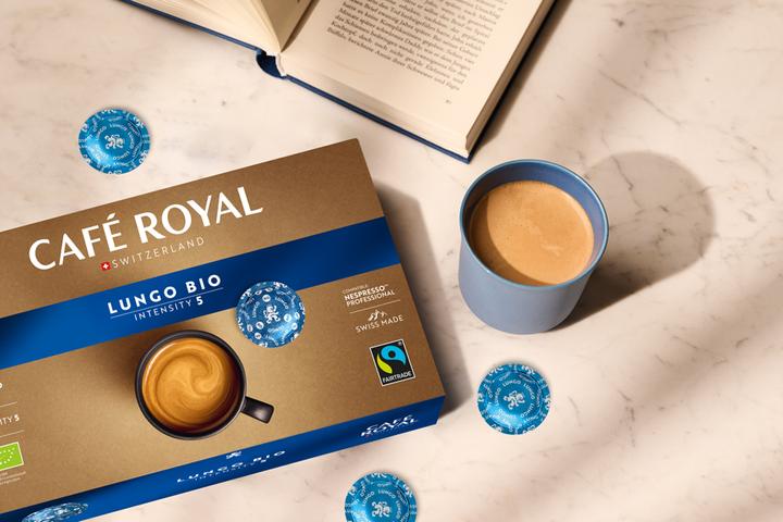 Actual product image Café Royal Organic lungo (50 x Port.)