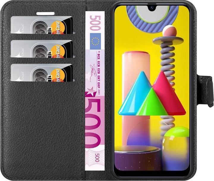 Actual product image Cadorabo Book with stand function cover (Samsung Galaxy M31)