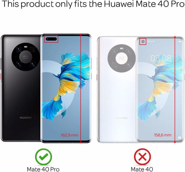 Actual product image Nalia Cover transparent (Mate 40 Pro)