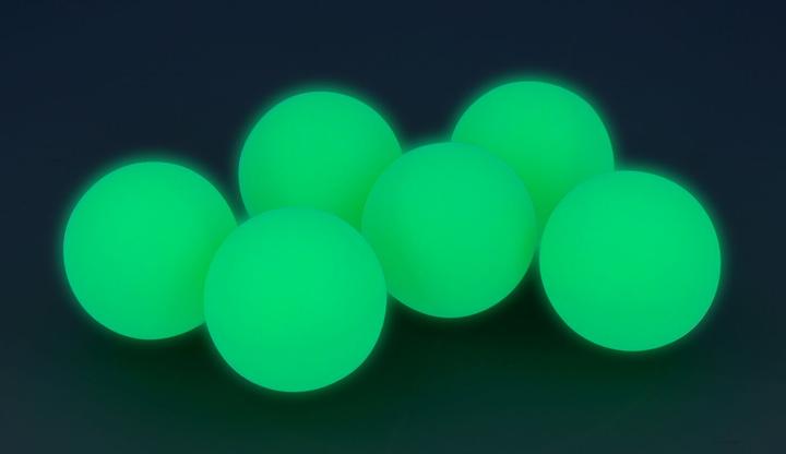 Actual product image Sunflex ® Tischtennisbälle Glow in the Dark, 6er-Set (6 pcs.)