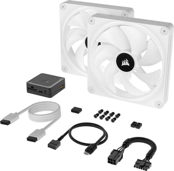 Produktbild Corsair Icue Link QX140 RGB (140 mm, 2 x)