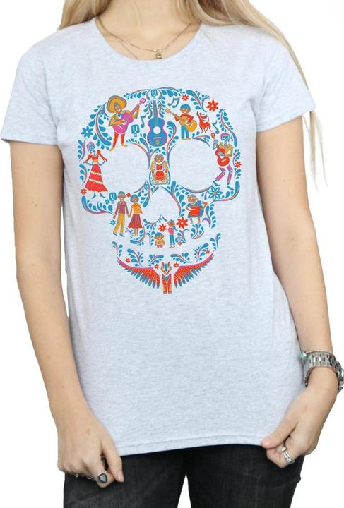 Actual product image La Maison du Coco Womens/Ladies Skull Cotton T-Shirt (S)