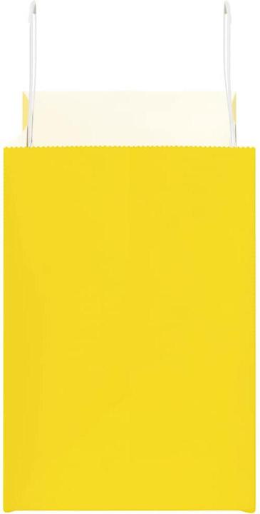 Produktbild VidaXL Kraftpapiertüten 50 Stk. mit Henkel Gelb 32x17x25 cm Papiertüte (Geschenktüte, 50 x)