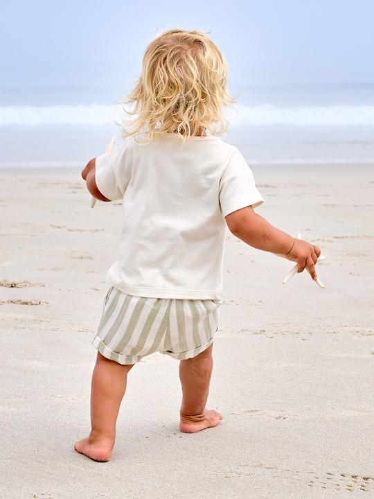 Actual product image Vertbaudet Baby-Set: T-Shirt & Shorts mit Streifenmuster (68)
