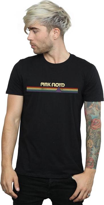 Immagine prodotto Pink Floyd Prism Retro Stripes Maglietta Uomo (5XL)